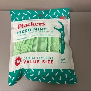 Plackets Micro Mint Value Size 150 Dental Flossers.